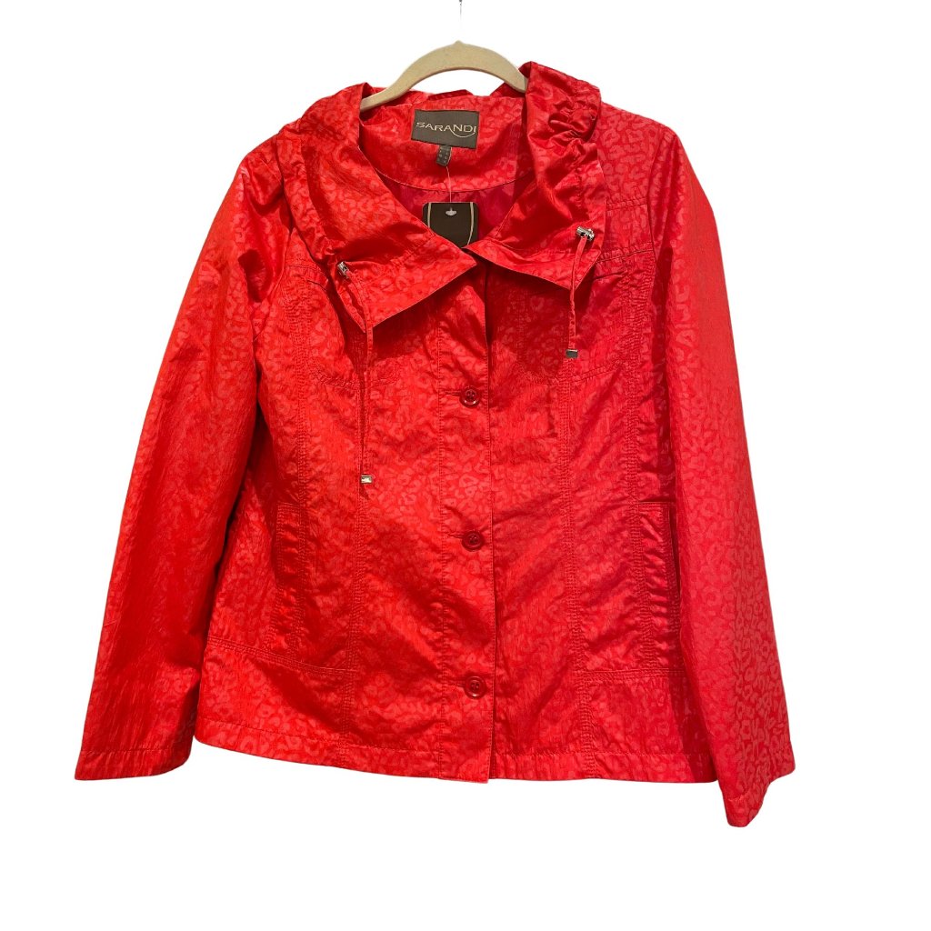 Sarandi Europe Jacket For Women, Size S - Orange Impermeable
